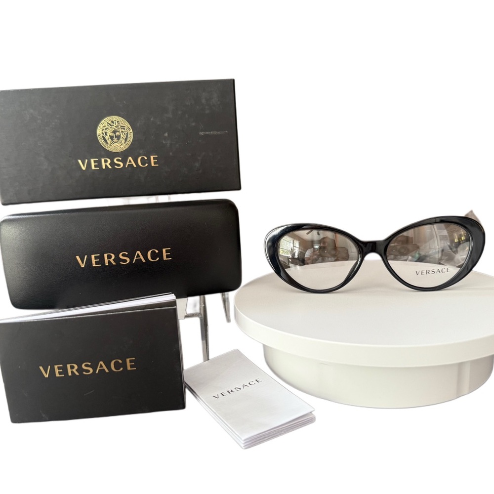 Versage Woman’s Cat Eyeglasses VE3331U55 black